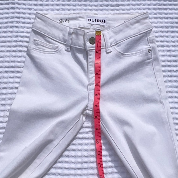 DL 1961 Chloe Girls' Eggshell Skinny Jeans - Picture 12 of 15
